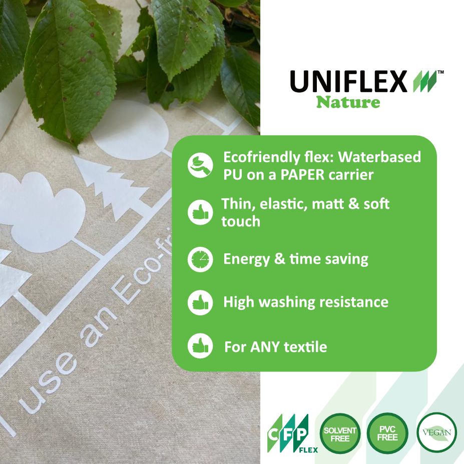 The first ecofriendly flex - Uniflex Nature
